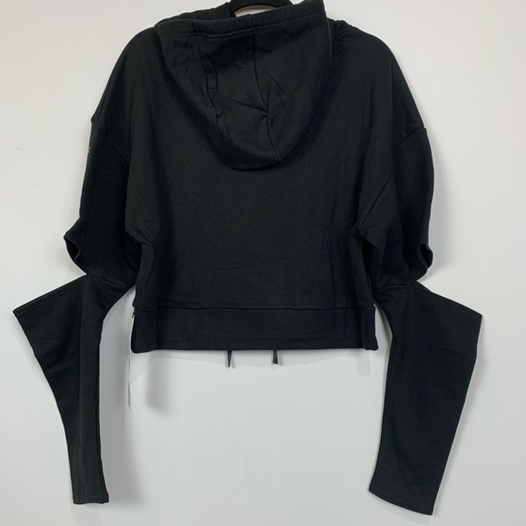 NWT Alo Yoga Peak Long Sleeve Pullover Crop Hoodie - Picture 4 of 4